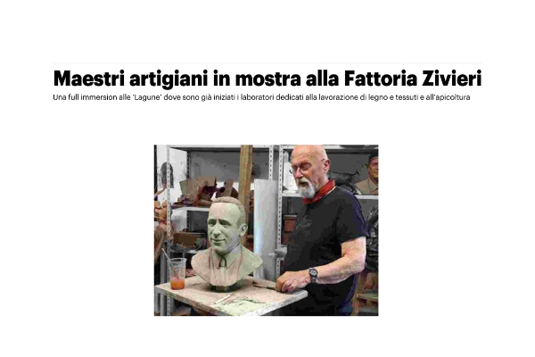 Maestri artigiani in mostra alla Fattoria Zivieri
