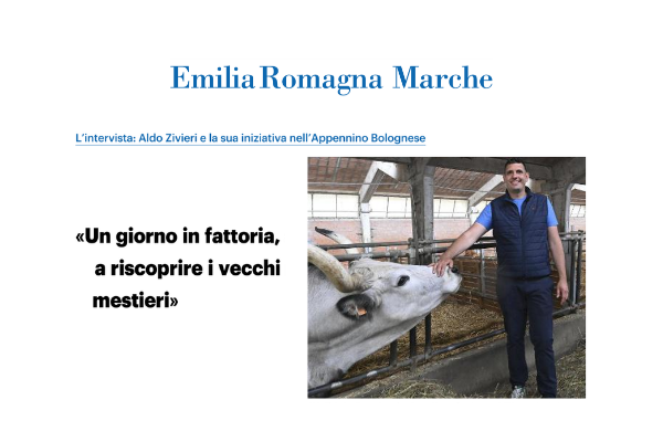 «Un giorno in fattoria, a riscoprire i vecchi mestieri»