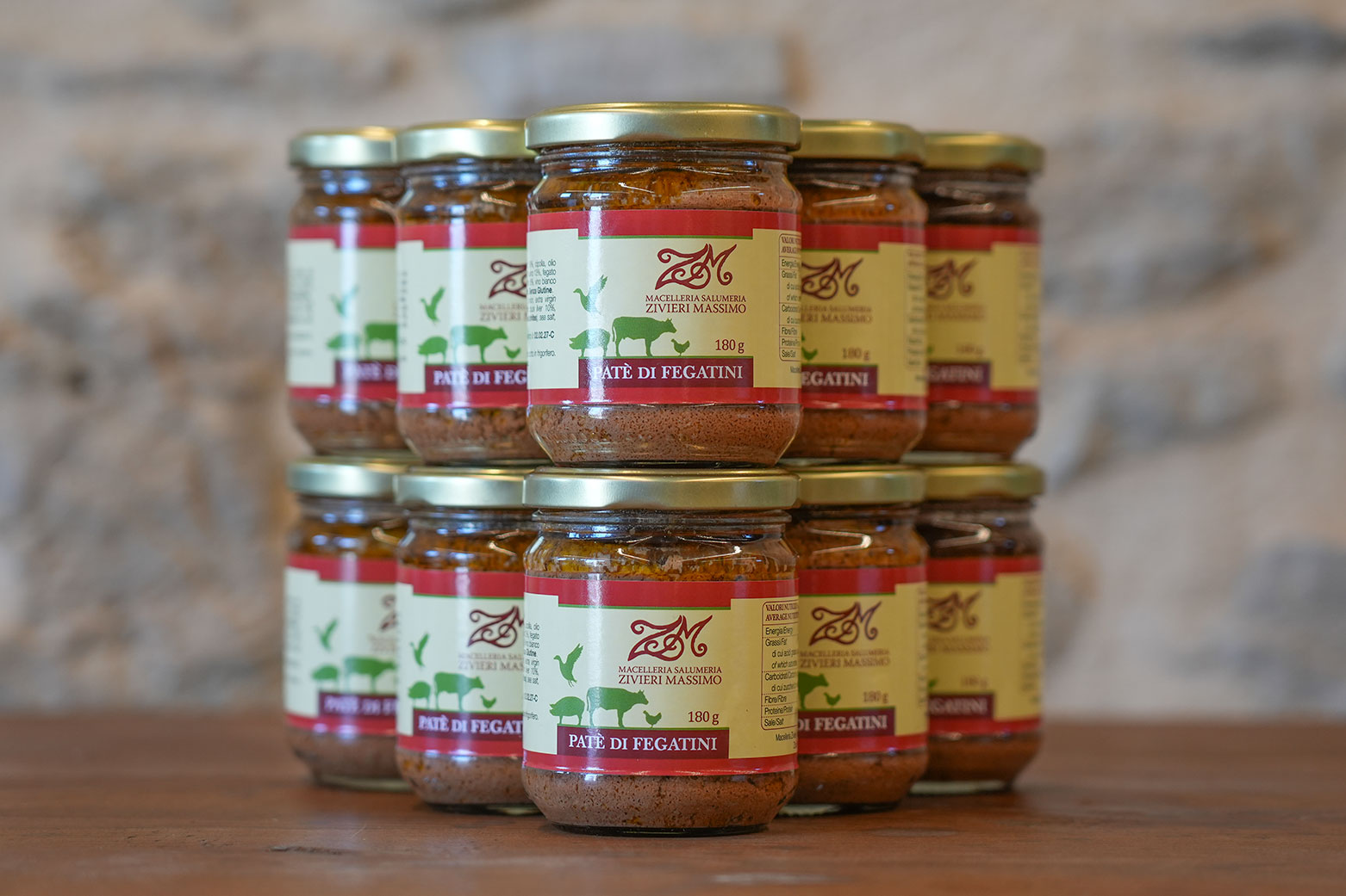 Patè di fegatini in vaso di Fattoria Zivieri