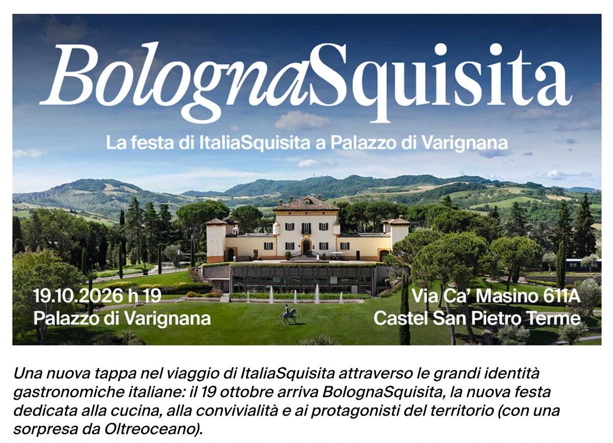 Il Ristorante Zivieri a BolognaSquisita, la festa di ItaliaSquisita a Palazzo di Varignana